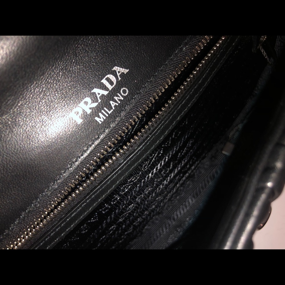 Prada Women's Pattina Nappa Crossbody Handbag - Picture 3 of 6